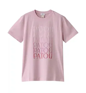 [ 새상품급 ] Patou Patou T셔츠 25SS 핑크 정품