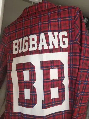 BIGBANG 깅엄 체크 셔츠