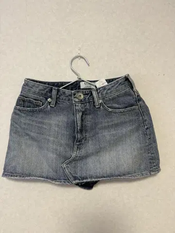 GYDA 다크 그레이 데님 미니 스커트 M