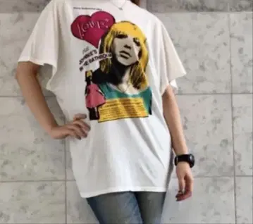 HYSTERIC GLAMOUR 코트니 러브 루즈핏 돌먼 T셔츠