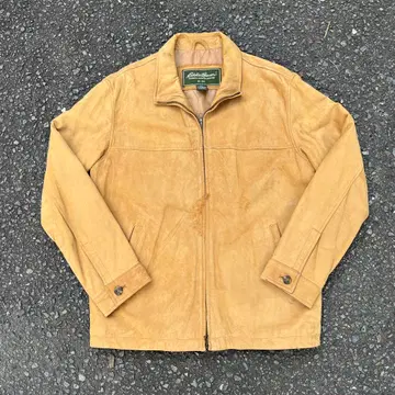 00s 에디 바우어 가죽 자켓 소가죽 천연 가죽