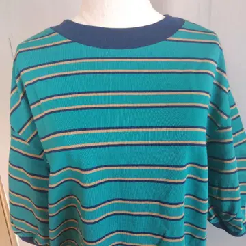 niko and - 니코앤드 터콰이즈 스트라이프 보트넥 티셔츠