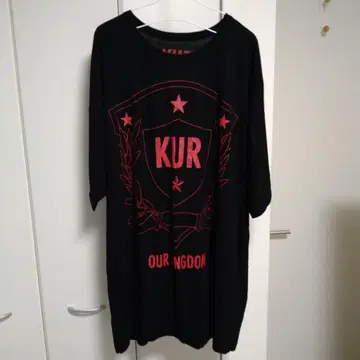 쿠로유메 키요하루 KUR OUR KINGDOM 티셔츠 블랙