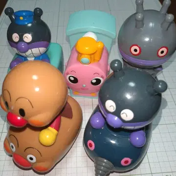 호빵맨 대집합! 호카호카 피푸 시리즈 5체 세트 소프트 비닐