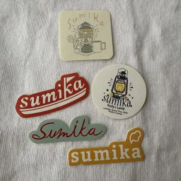 sumika 스티커 5개 세트