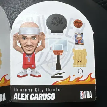 [ 미사용 새상품 ] nba ballers2 카루소 레어 보울러스