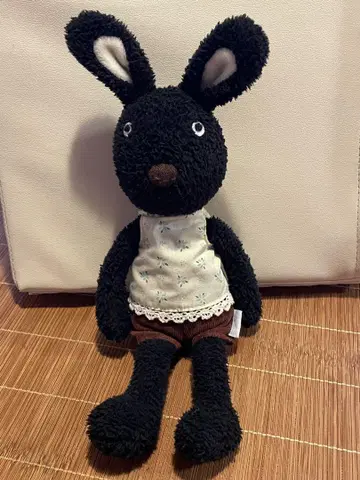 르 슈크르 블랙 토끼 봉제 인형