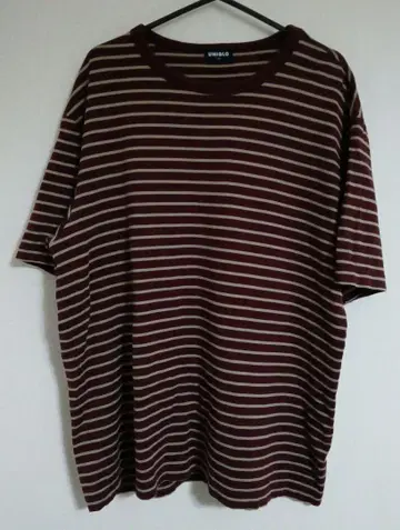 UNIQLO 유니클로 보더 T 구 택