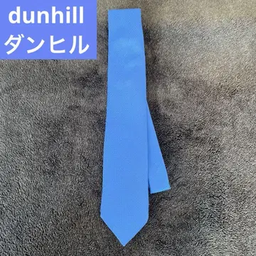 미사용급 던힐 dunhill 로고 넥타이
