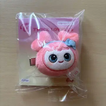 GIGO TWICE LOVERYS 봉제 인형 헤어핀 모모 모브리