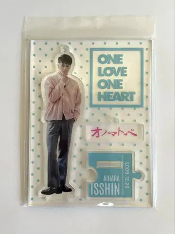 ONELOVEONEHEART 러브원 아이하라 잇신 아크릴 스탠드