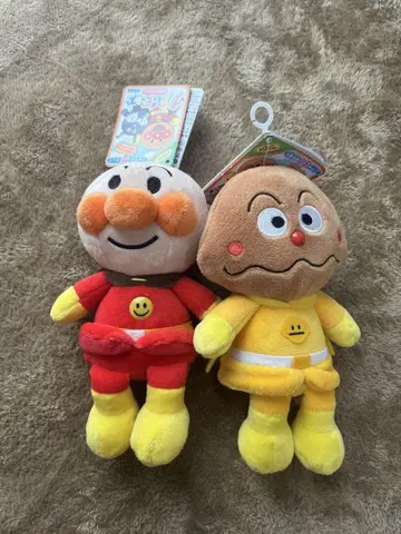 [ 새상품 ] 호빵맨 쁘띠치 콩 봉제 인형