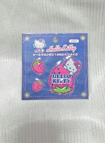 새상품 HELLO KITTY 리메이크 씰 헬로키티 씰 스티커