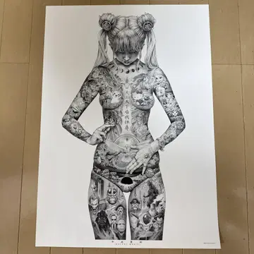 SHOHEI OTOMO 헤이세이 성모 A2 포스터 오토모 쇼헤이