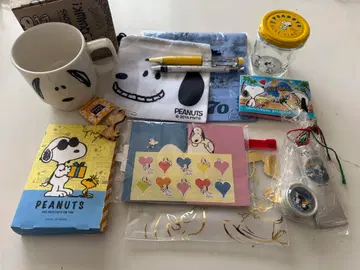 [ 최종 가격! ] 스누피 캐릭터 굿즈 세트 록시땅