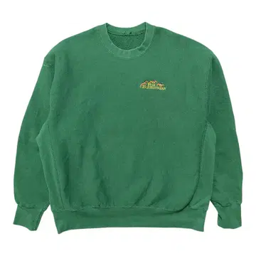 USA 구제 의류 승마장 리버스 위브 타입 맨투맨 트레이닝복 자수 로고