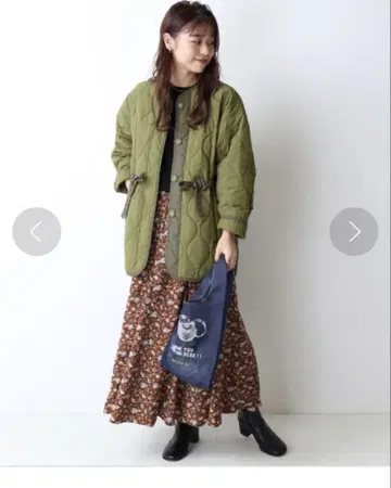 저널 스탠다드 리룸 퀼팅 블루종