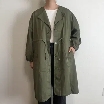 모즈 코트풍 밀리터리 아우터 여성용 Free 사이즈