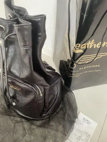 컨디션 최상 베지 카우 루이스 레더 더플백