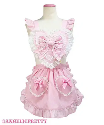 Angelic Pretty 러블리 하트 에이프런