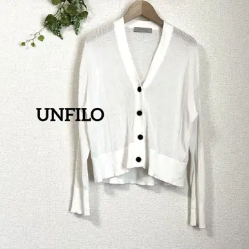 새상품급 온워드 카시야마 UNFILO [항균 방취/세탁 가능] 메쉬 니트