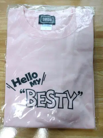 HALLO MY BESTY 핑크 셔츠