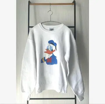 vintage donald duck sweatshirt handpaint