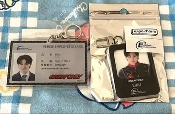 EBiDAN 뮤지엄 2025 사원증풍 키링 참 EIKU