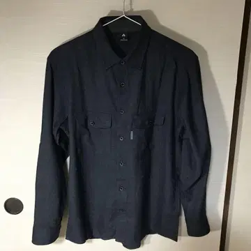 mont-bell 메리노울 O.D. 셔츠 Men's M 블루