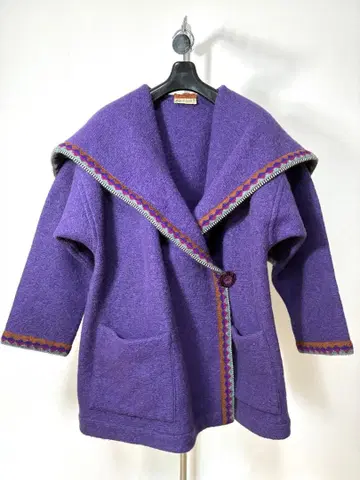 미쏘니 (Missoni) 빈티지 이탈리아제 울 코트 여성용