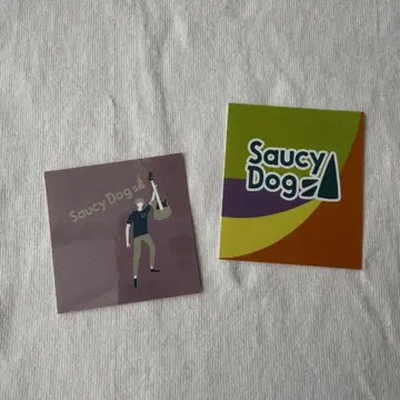 Saucy Dog 스티커 세트
