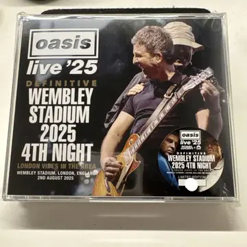 Oasis WEMBLEY STADIUM 25 4TH NIGHT