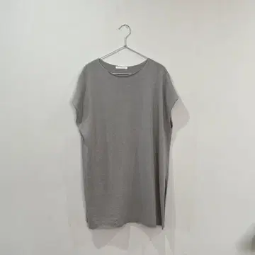 evameva 린넨 슬릿 튜닉 올풀림 있음