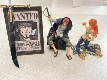 원피스 샹크스 나미 피규어 WANTED 포스터