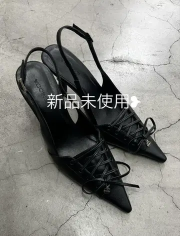 EMODA 레이스업 리본 펌프스 S