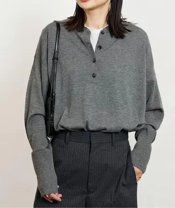 JOURNAL STANDARD 워셔블 2way 헨리 풀오버
