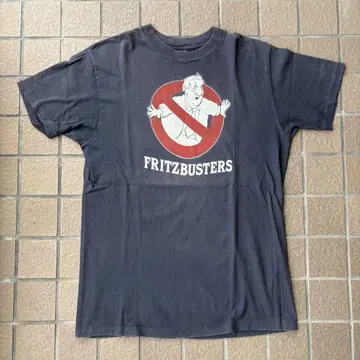 80s HANES T 'FRITZBUSTERS' usa제 페이드