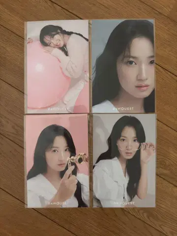 김혜윤 포토 카드 4장 세트