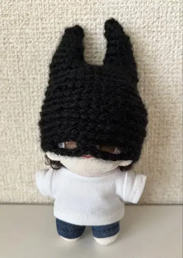 BTS 태현 10cm 봉제 인형용 배트맨 니트 모자