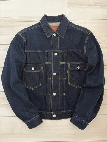 Sewing Chop O'alls 2nd 데님 자켓 40inch