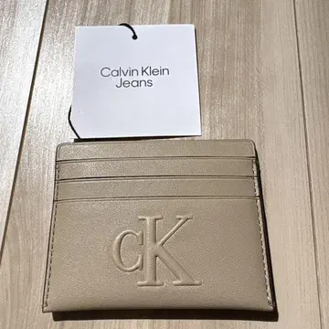 Calvin Klein Jeans 모노그램 로고 카드 케이스