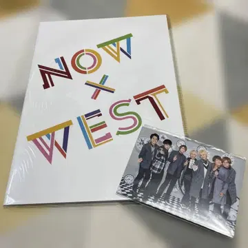 쟈니즈 west 나우웨스트 팜플렛
