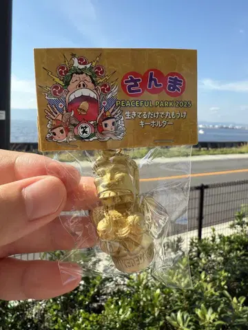 아카시야 산마 오사카 간사이 만박 키링 살아있는 것만으로도 득템 페스티벌
