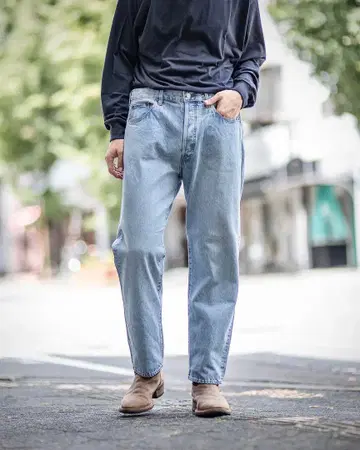 A.PRESSE 25SS Washed Denim Pants AP-4006