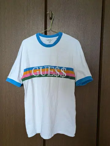 레어 GUESS CLUB x A$AP Rocky 게스 링거T 콜라보