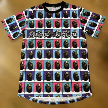 BIGGIE EAST COAST 티셔츠 M 사이즈