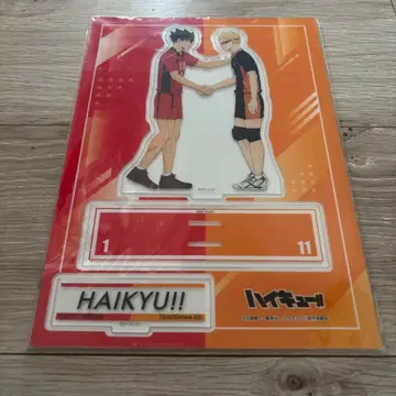 하이큐 쓰레기장의 결전 쿠로오 테츠로 츠키시마 케이 빅 아크릴 스탠드