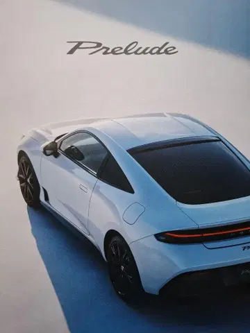 초레어 혼다 Prelude 프렐류드 정품 딜러 카탈로그