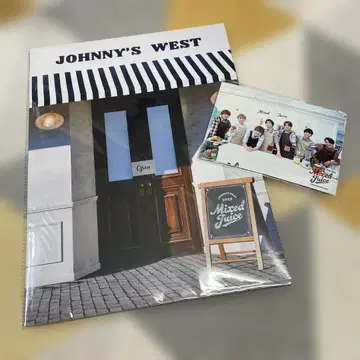 쟈니즈 west mixedjuice 팜플렛 사진 세트