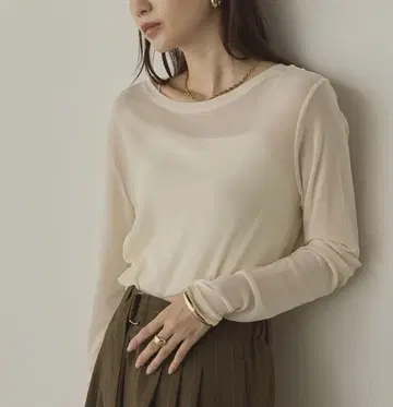 시어 탑 아이보리